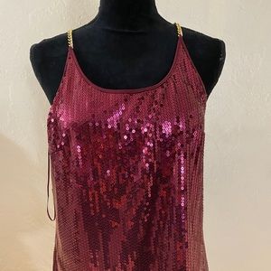 Michael Kors sequins top! New!